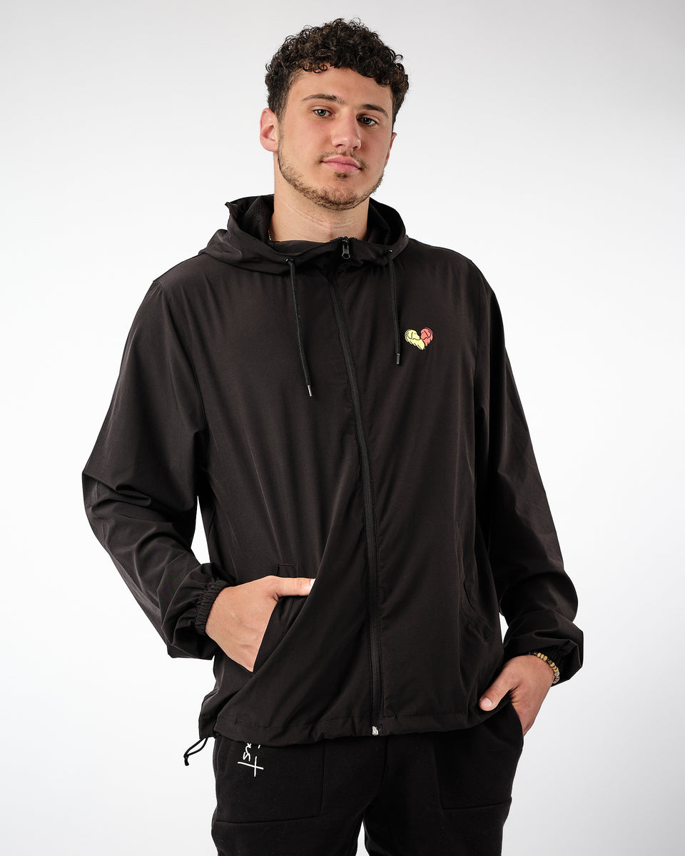 Decker Windbreaker - Black